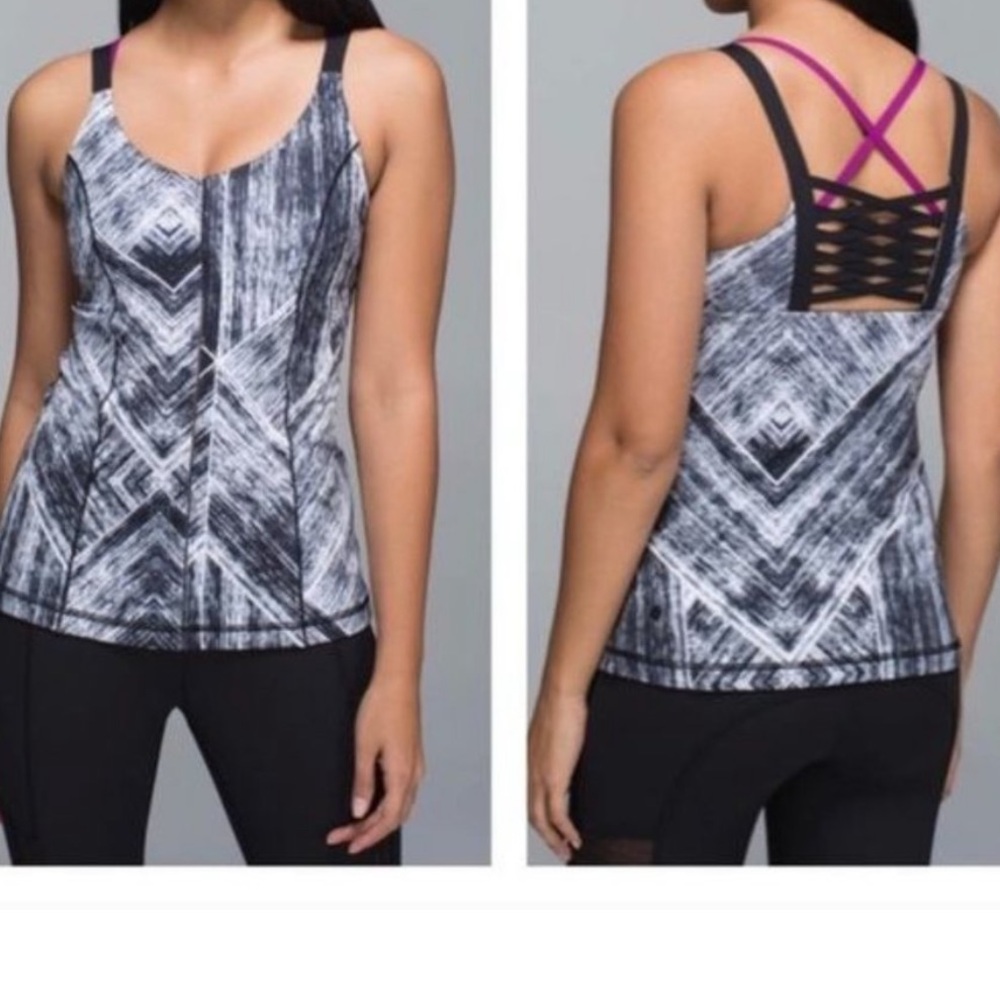 Lululemon Hot To Street Tank Top Heat Wave 10‎